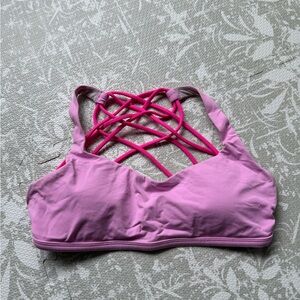 lululemon athletica Pink Sports Bra